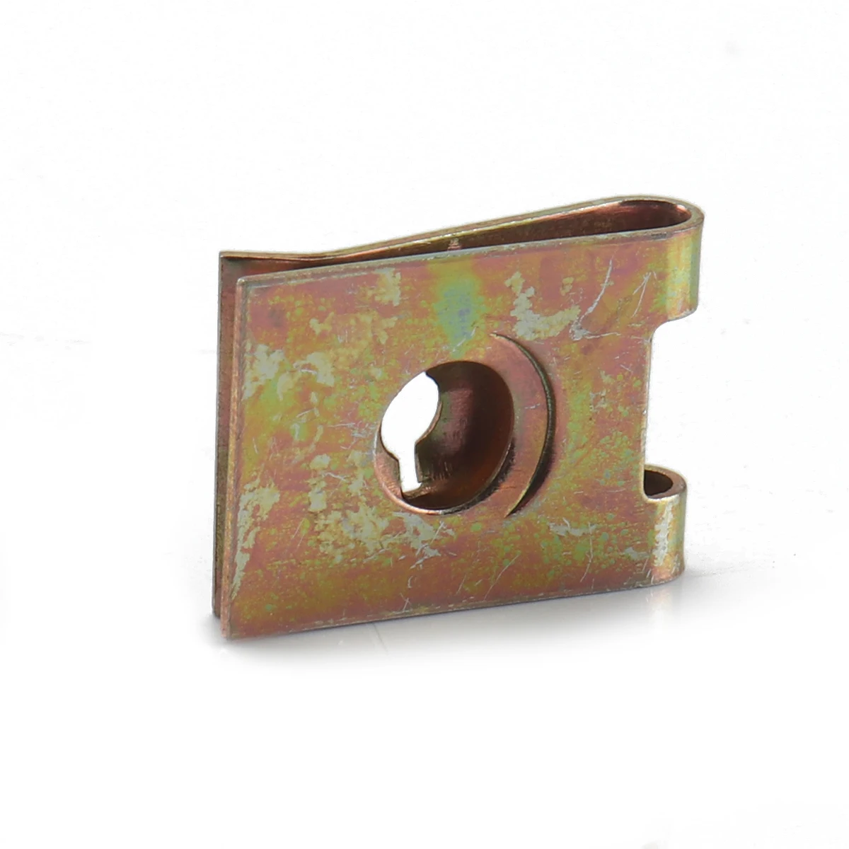 

Zinc Clip Nut No. 6-100pcs Nut 65 Manganese Steel Color U-Shaped High Quality Newest