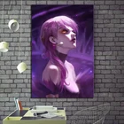 Цельнокроеное платье LOL кДа девушка картина игры художественная роспись Evelynn League of плакат с легендами иллюстрация Холст Плакаты для гостиная