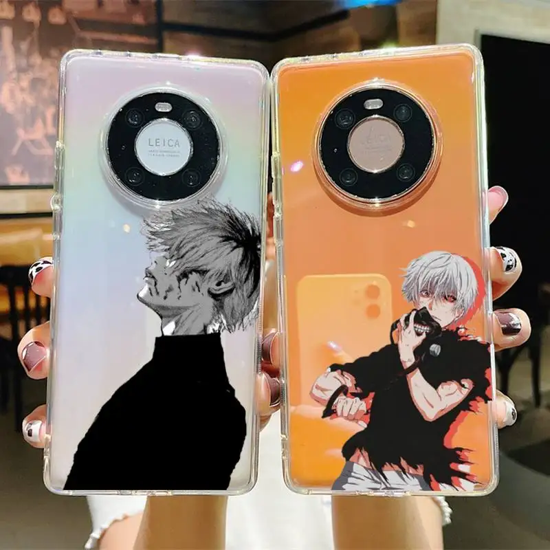 

Japanese anime Tokyo Ghoul Japan Suave Phone Case For Huawei P 20 30 pro lite Psmart 2019 Y5 6 7 Honor 8 10 i lite Mate 20lite
