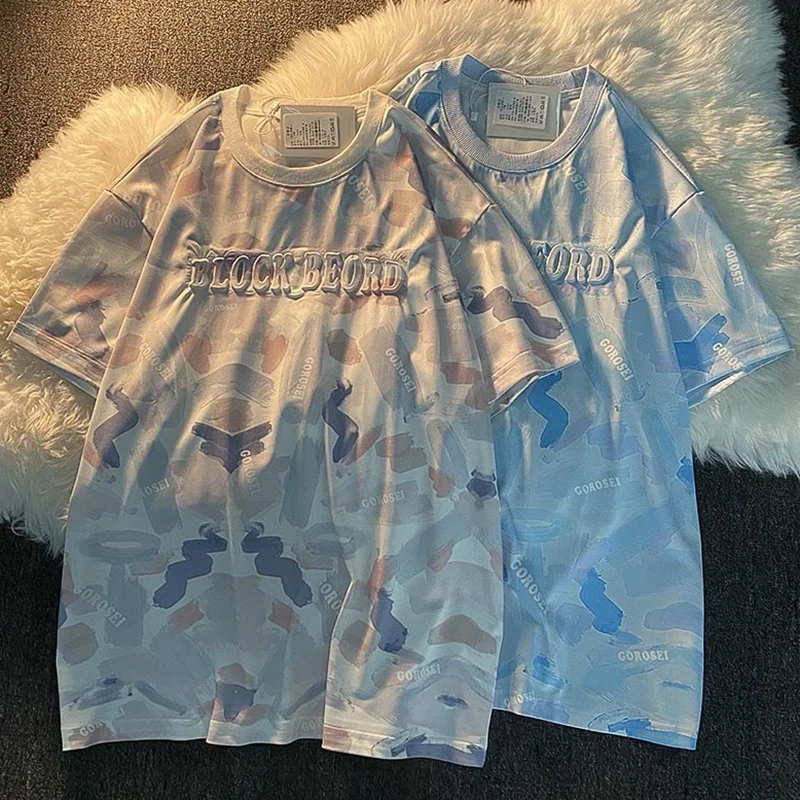 

Women T Shirt Short Sleeve O-neck Female Tops Tees Bump Letter Printing Casual Loose Summer Tshirt