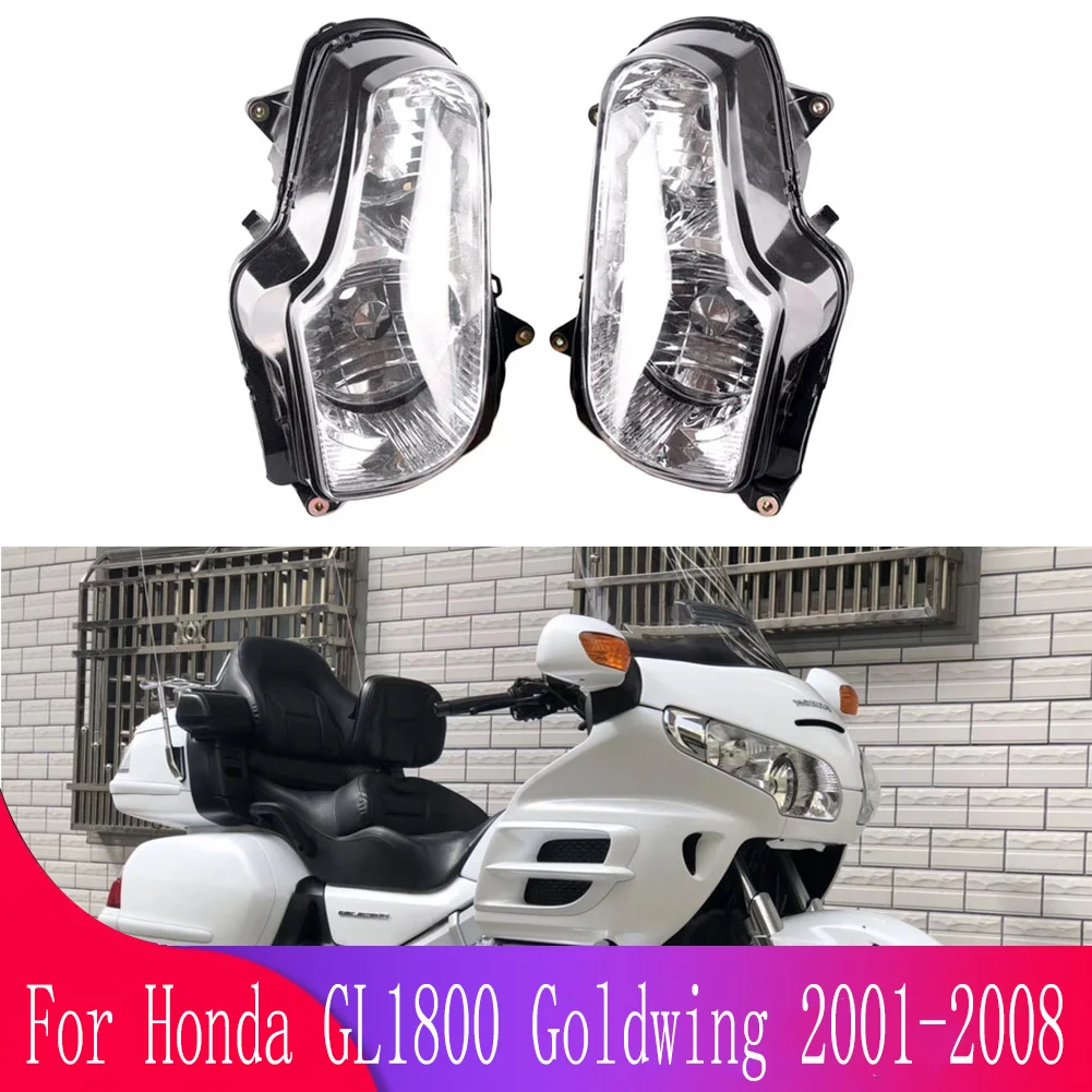 

GL 1800 Motorcycle Front Headlight Headlamp Head Light Lighting Lamp For Honda GL1800 Goldwing 2001 2002 2003 2004 2005-2008