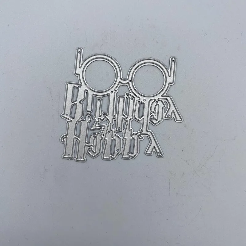 

Metal cutting dies Happy birthday glasses DIY Scrapbooking Embossing Paper Cards Making Crafts New 2020 Die