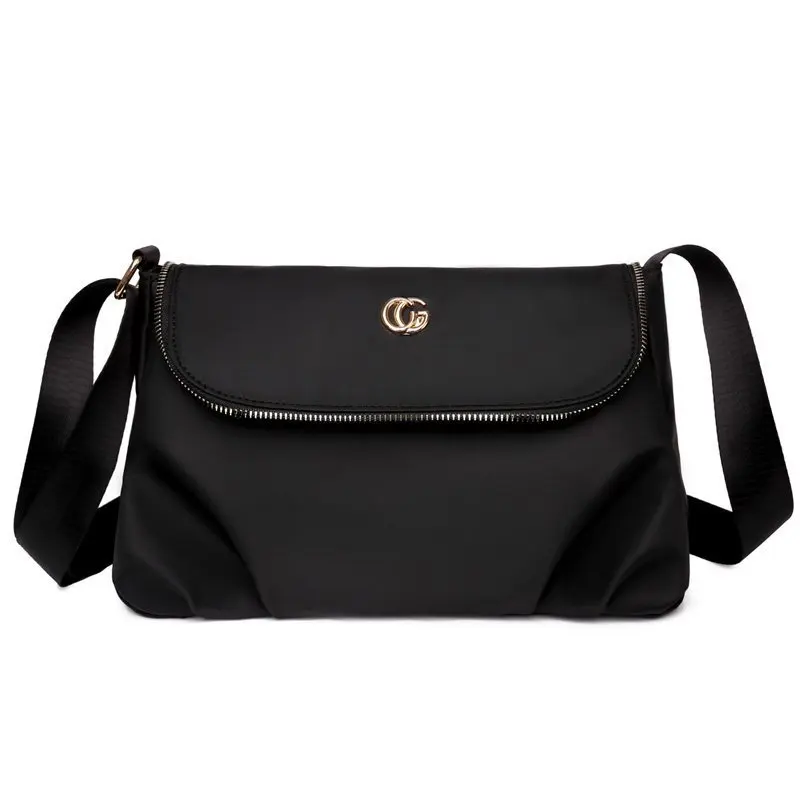 

Fashion women's bag 2021 new nylon slung shoulder bag fashion large capacity middle-aged mommy bag