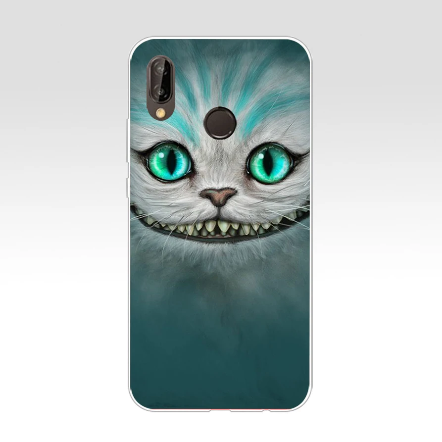 027FG маска Чеширского кота из Алисы в стране чудес мягкий силиконовый чехол ТПУ