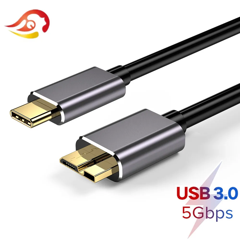 Кабель Переходник USB C на Micro B кабель для передачи данных 3 0 Тип со скоростью 5