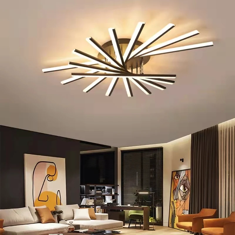 

Modern LED Chandeliers Nordic Lamps for Living room Simple Led Ceiling lamp Creative Atmosphere Home Bedroom room Nordic lamps