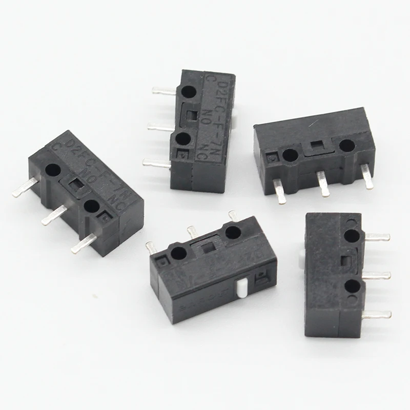 5PCS/LOT New Authentic Mouse Micro Switch D2FC-F-7N Button Fretting D2FC-E-7N D2FC | Обустройство дома