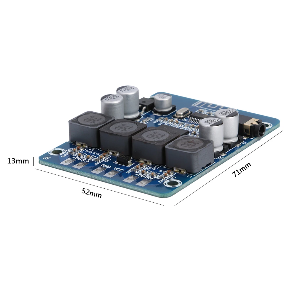 XH-M314 2-канальный Bluetooth-совместимый цифровой усилитель плата 2x45 Вт TPA3118 AUX аудио