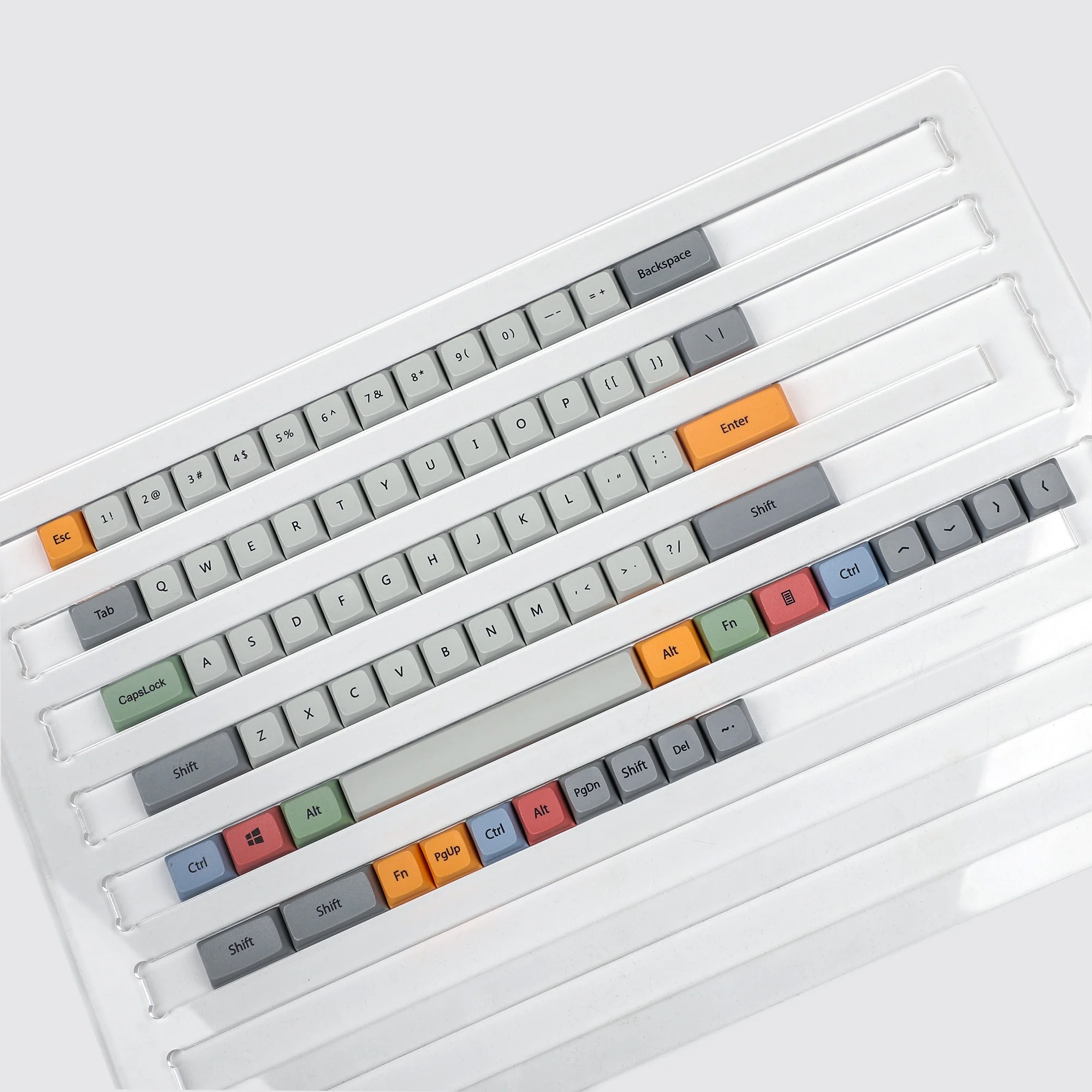 

New Colorful Keyset Dye-sub Keycaps for Mechanical Keyboard GK64