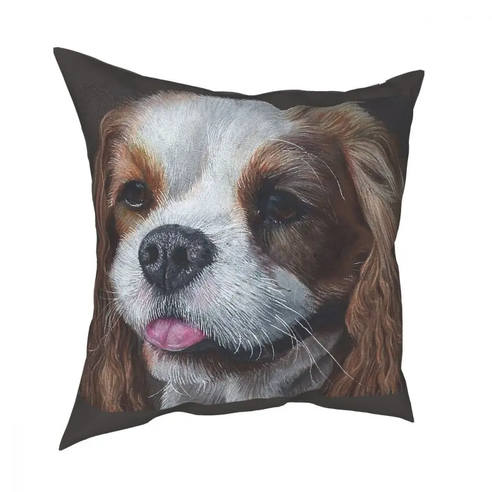 

Cavalier King Charles Spaniel Dog Throw Pillow Cover Throw Pillow Novelty Cushion Covers