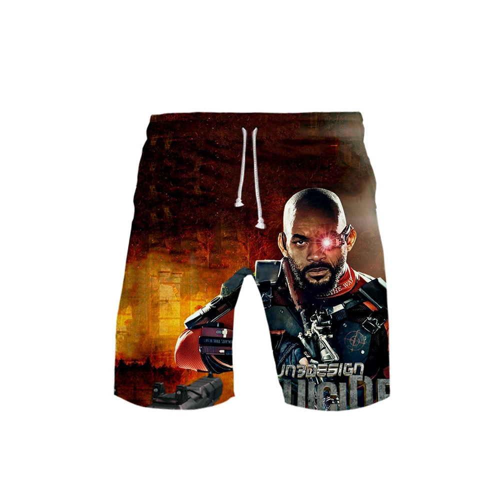 Gemini Man Printed 3D Beach Shorts Men Fashion Streetwear Hot Sale 2019 Harajuku Trendy Summer Wear | Мужская одежда