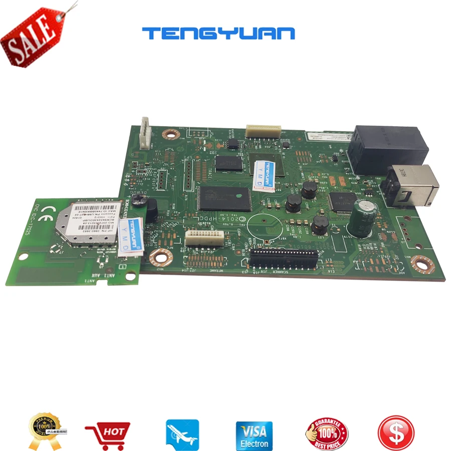 G3Q63-60001 G3Q58-60001 материнская плата PCA ASSY logic для LJ MFP HP M130FW NW/129/131/132/133/134 Seri | Компьютеры