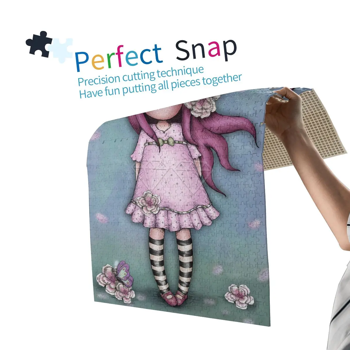 

1000 шт., детский Развивающий пазл-пазл «Принцесса»