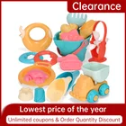 Прямая поставка, новые летние Силиконовые мягкие детские пляжные игрушки, детская Сетчатая Сумка, набор для ванны и игр с песочницей, игрушка с ведром для пляжа и вечеринки, формы для песка