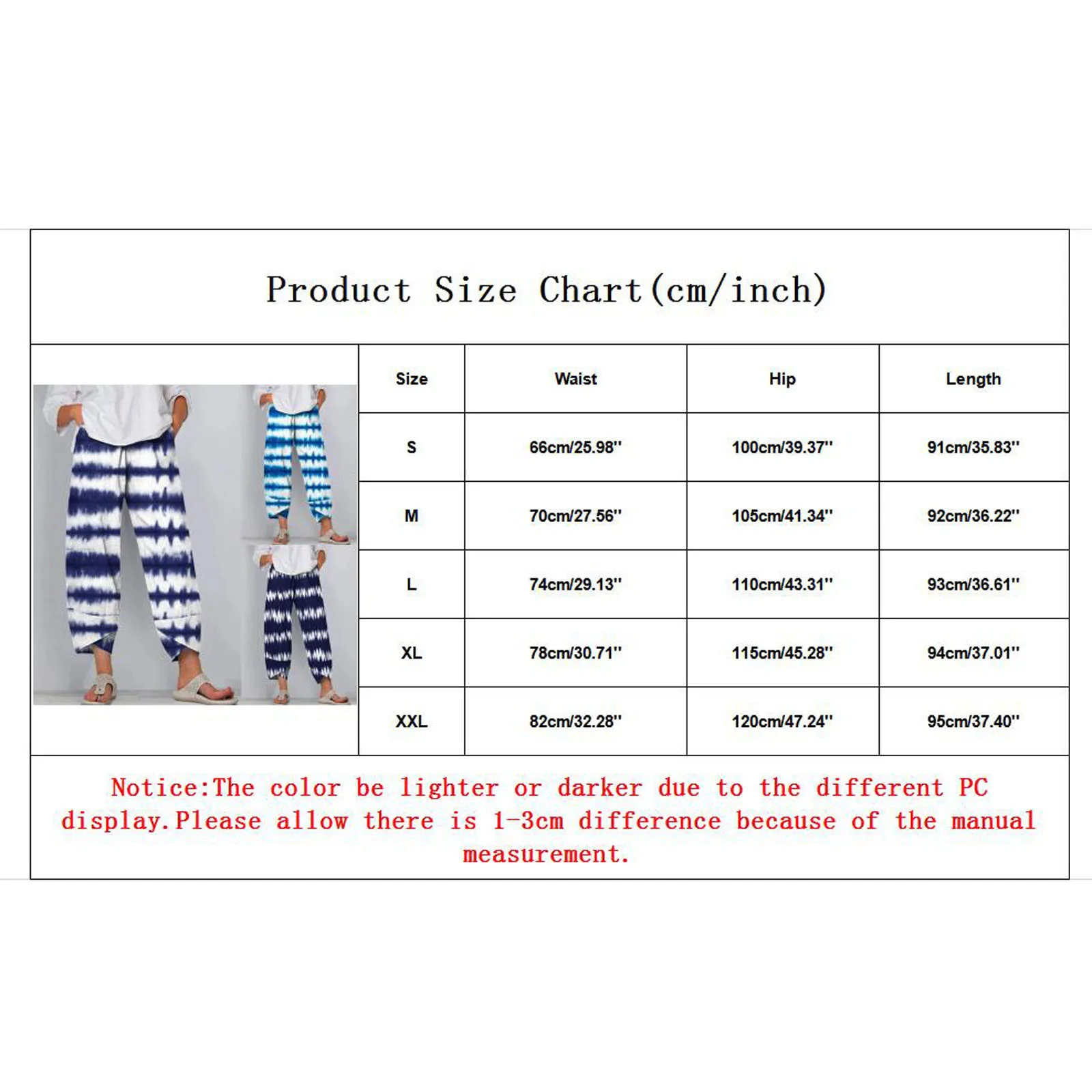 

Women Casual Pants Summer Elastic Waist Loose Linen Wide-Leg Pants Comfortable Asymmetrical Pantalon Printing Cropped Pants