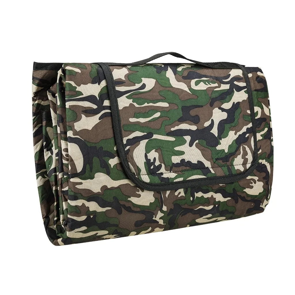 Складной Водонепроницаемый Пляжный коврик изящная изоляция устойчивый к песку