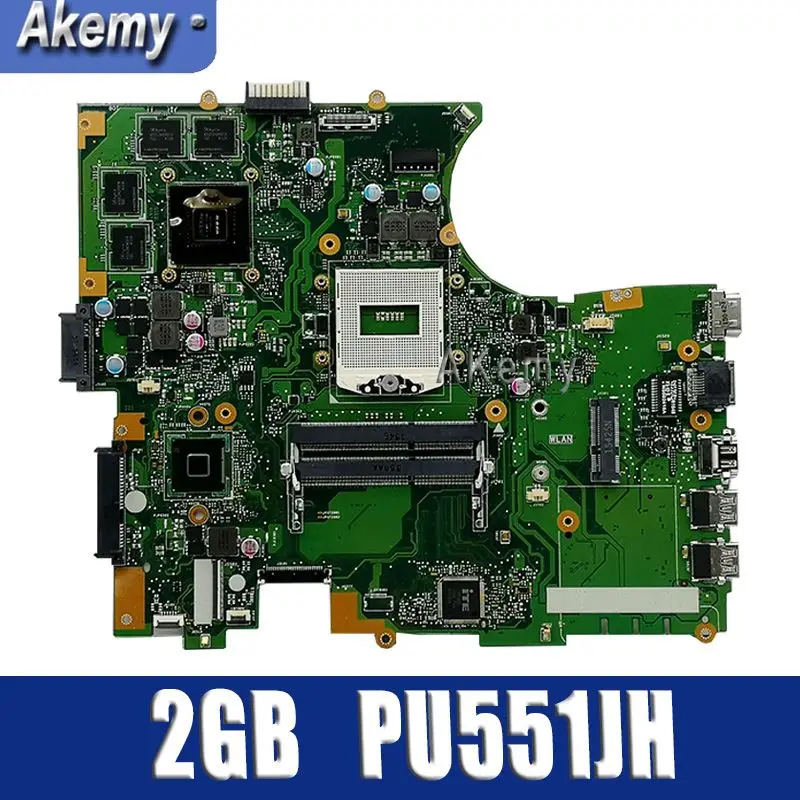 

PU551JH Laptop motherboard For Asus PU551JH PU551J PU551 Test original mainboard N15P-Q1 Quadro K1100M 2GB Video card