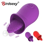 Мягкий лижущий язык, вибратор, Стимулятор точки G, клитора, мини-клитор интимные игрушки для женщин, перезаряжаемый Женский мастурбатор для сосков