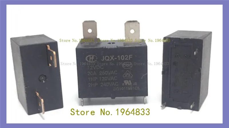 

JQX-102F-12VDC 4 20A