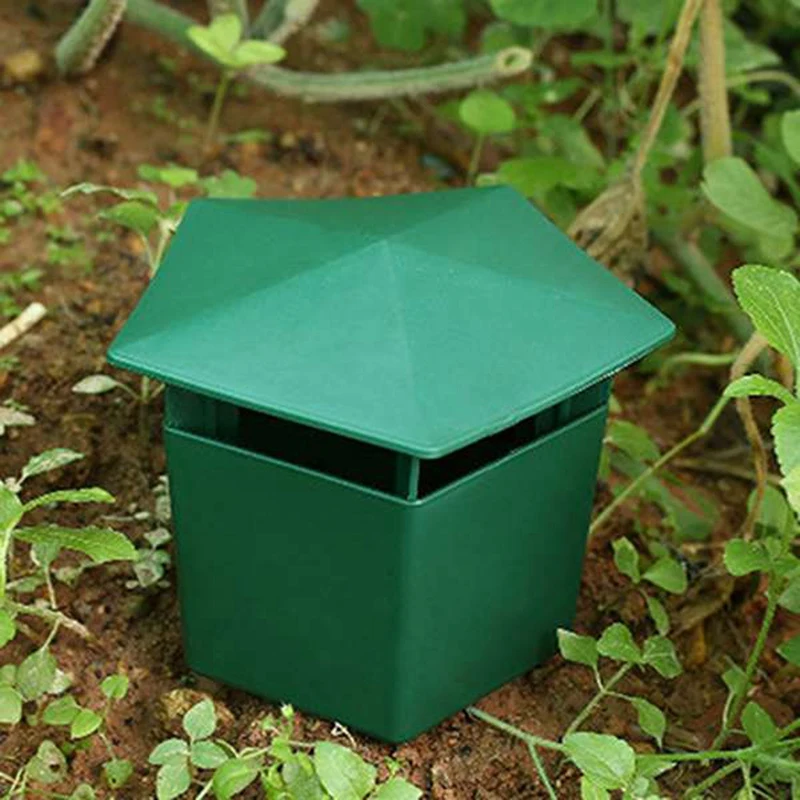 4Pcs Eco-Friendly Snail Cage House Trap Catcher Pests Reject Gintrap Tools Animal Pest Repeller Garden | Дом и сад