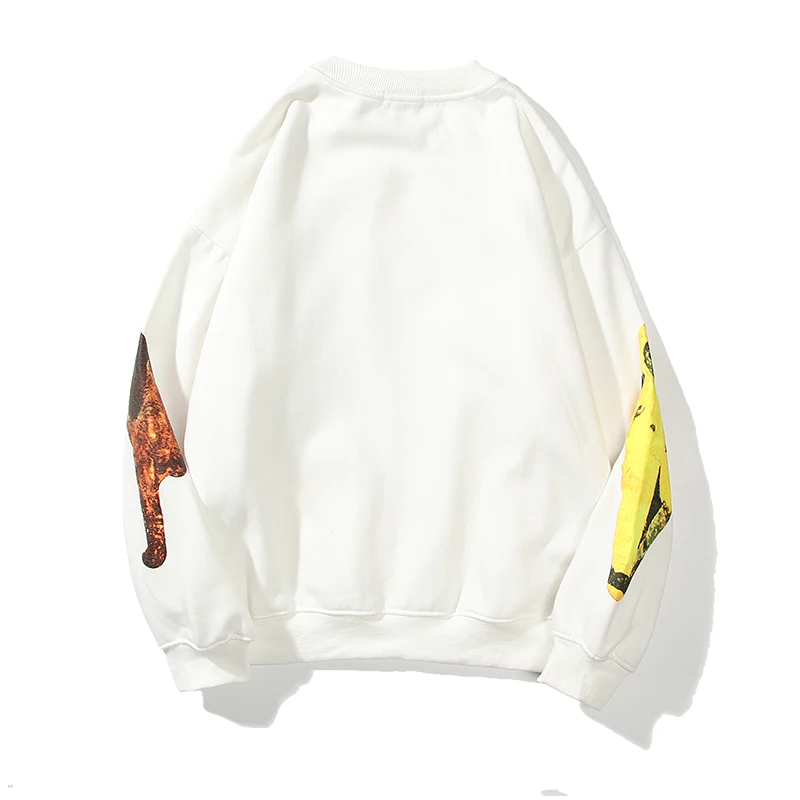 

2021 West Jesus is king Fleece Sweatshirt Men and Women Loose Casual Streetwear Hoody Oversize Hip Hop Stranger Things Hoodies