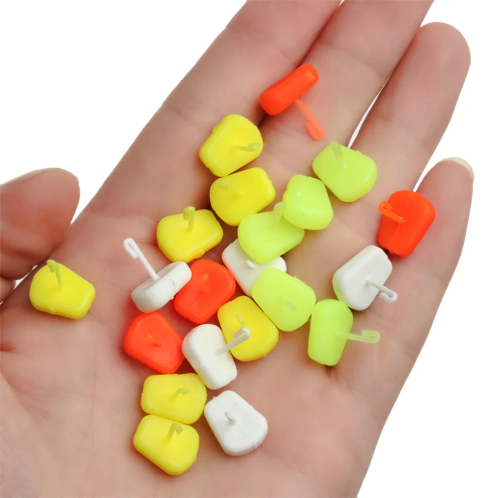 Фиксатор кукурузный 50 шт. с микрокрючком выдвижная приманка для волос рыболовные