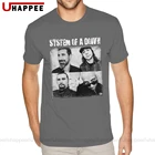 Мужские футболки с графической системой пуха, дизайнерские собственные желтые футболки с коротким рукавом и круглым вырезом