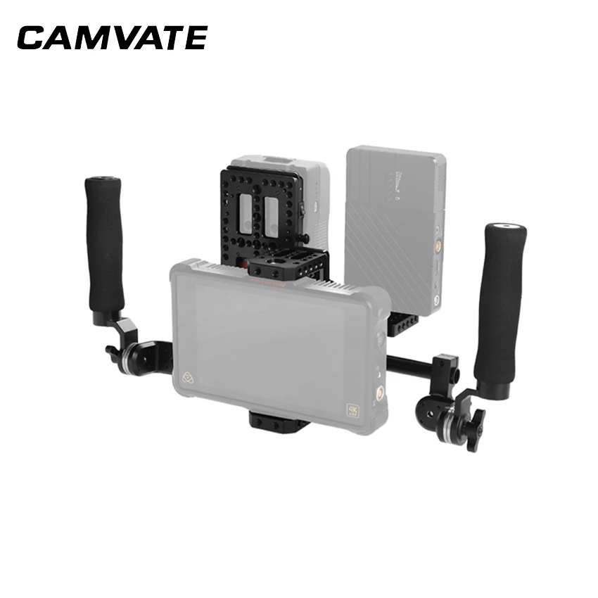 Комплект камер CAMVATE для монитора с V образным креплением разветвитель мощности и
