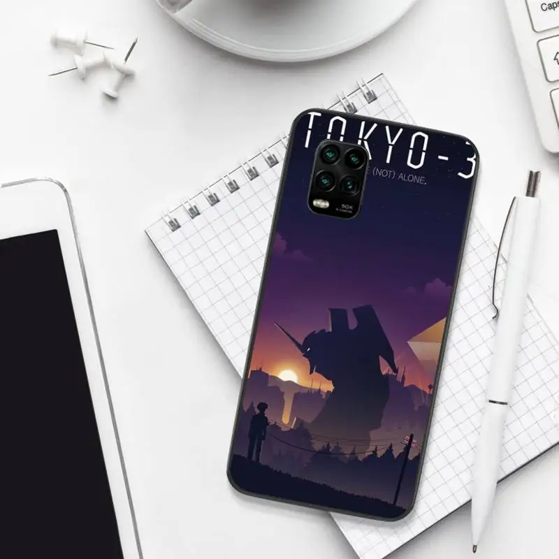 

0 Evangelion Phone Case For Xiaomi 8 9 Se 10 10pro Note 2 3 10 MIX2 S MAX2 3 F1 5X
