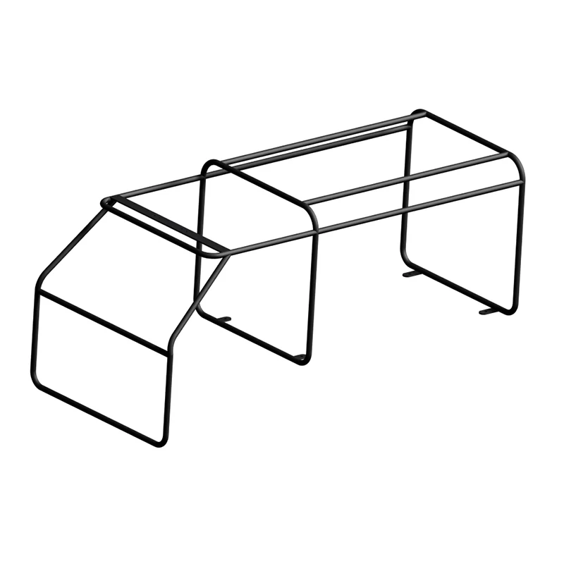 

for WPL D12 1/10 RC Truck Car Upgrades Parts Metal Back Half Cage Rear Roll Cage Decoration Accessories