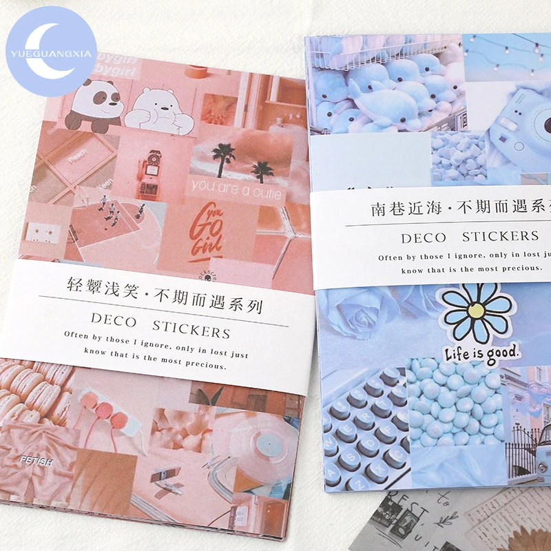 Наклейки YueGuangXia Rilakkuma в стиле ретро 6 дизайнов наклейки для дневника декоративные