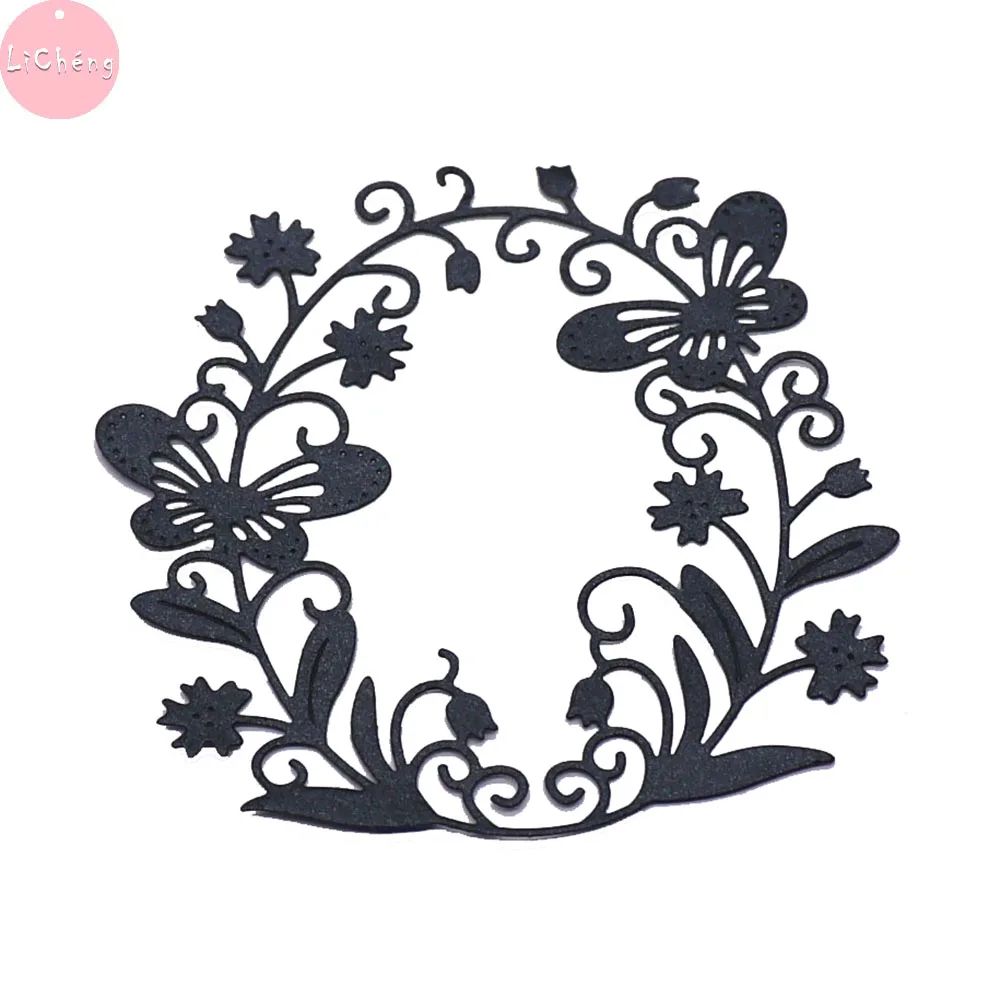 Гирлянда бабочка умирает ножи для скрапбукинга альбомная ремесленных изделий