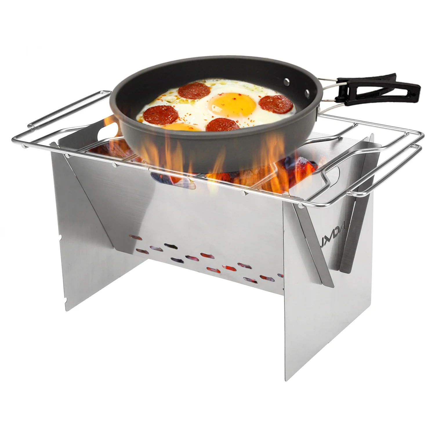 Многофункциональная туристическая деревянная плита Lixada портативная складная