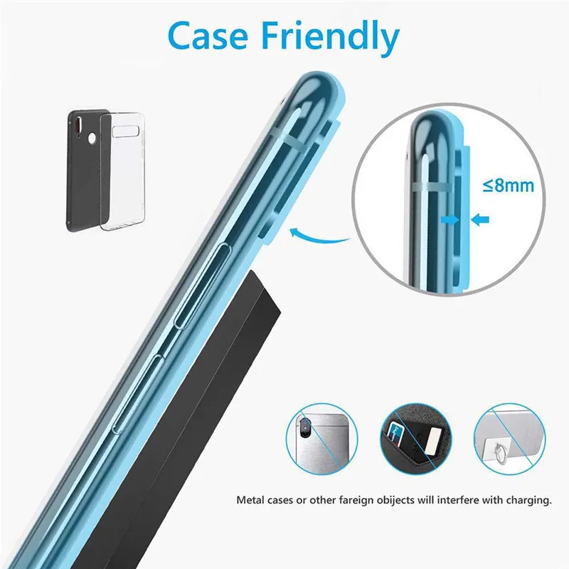 Беспроводное зарядное устройство 15 Вт/10 Вт быстрая подставка для IPhone 11 Pro X XS 8 XR