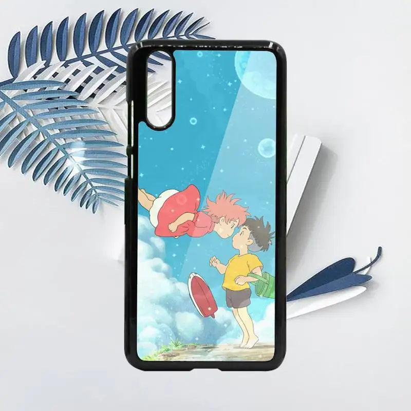 

Japan Anime Goldfish on the Cliff Phone Case PC For Samsung galaxy S note 8 9 20 10 e lite2019 plus pro ultra
