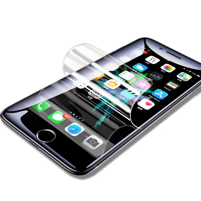 Гидрогелевая пленка 20D с полным покрытием для iPhone 11 Pro XR X XS MAX Защита экрана 6S 6 7 8 Plus