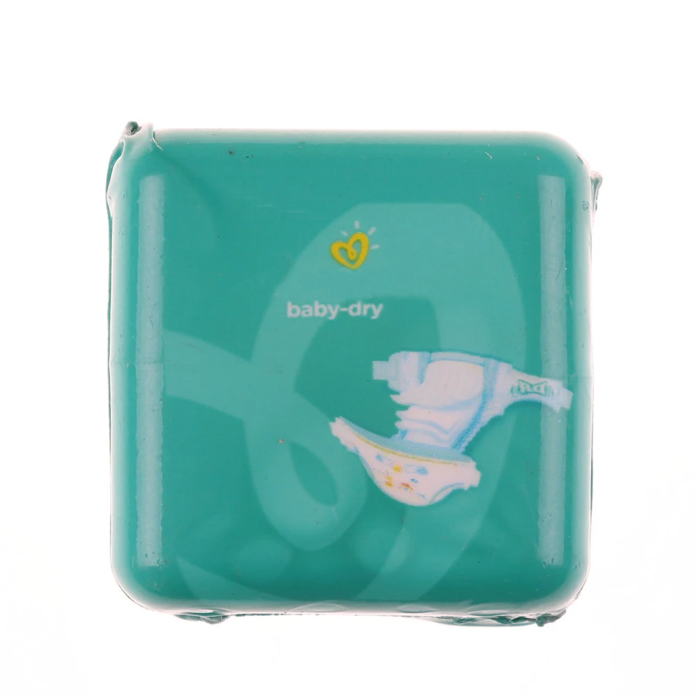 Мини карманная салфетка для подгузников сделай сам 1: 12 Миниатюрный Кукольный