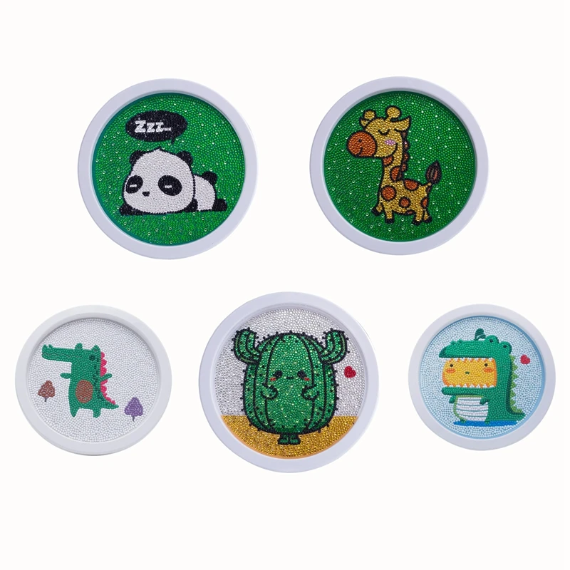 

Diamonds Painting DIY Cartoon Kids Arts and Crafts Kits Educational Creative Toys for Girls Handicrafts Gift