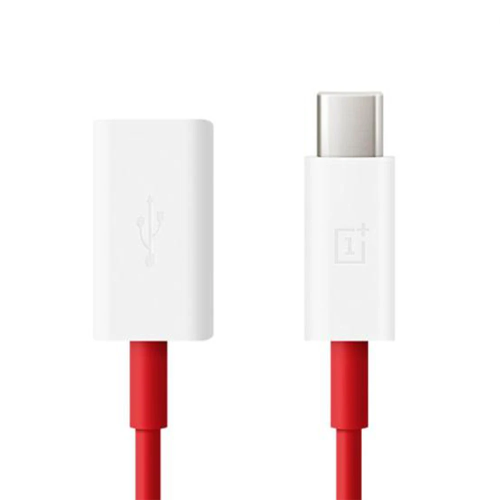100% оригинальный адаптер Oneplus OTG Type C для oneplus 3 3T 5 5T 6 поддержка флеш накопителя/U
