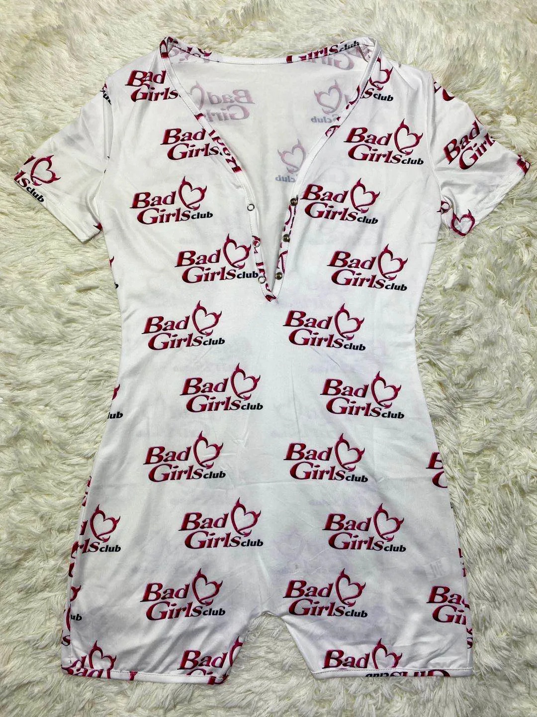 

29D9320 Autumn Winter Women Casual Fashion Home Skinny Cartoon Print Jumpsuit Playsuit Rompers Plus Size