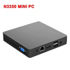 Новый N3350 Windows 10 Mini PC Smart Desktop PC 6G 64G 2.4G WiFi BT4.0 VGAHDMI-совместимый офисный мини-компьютер VS Beelink T4 Pro
