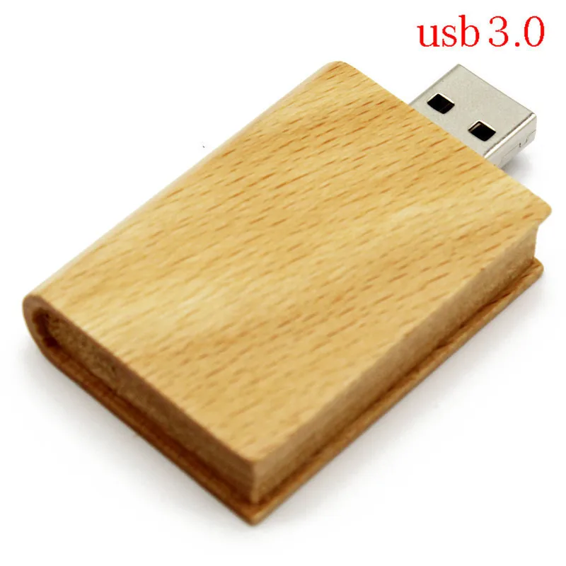 TEXT ME usb3.0 деревянный 32 Гб модель книги usb флеш-накопитель 4 ГБ 8 16 кленовый