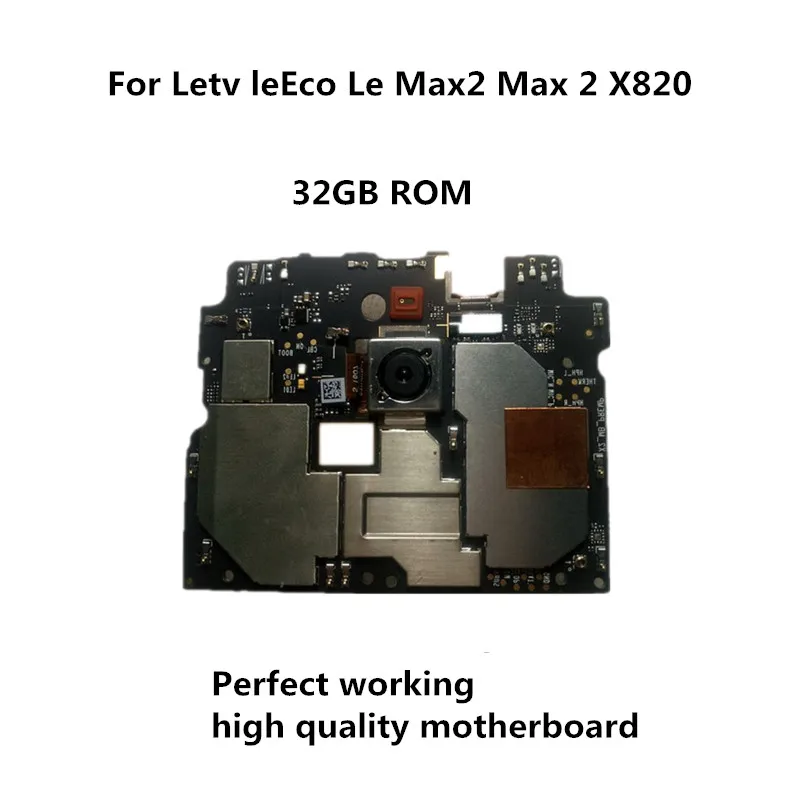 32GB Tested Full Work Unlock Motherboard Electronic Panel For Letv leEco Le Max2 Max 2 X820 MB Logic Circuit Board | Мобильные