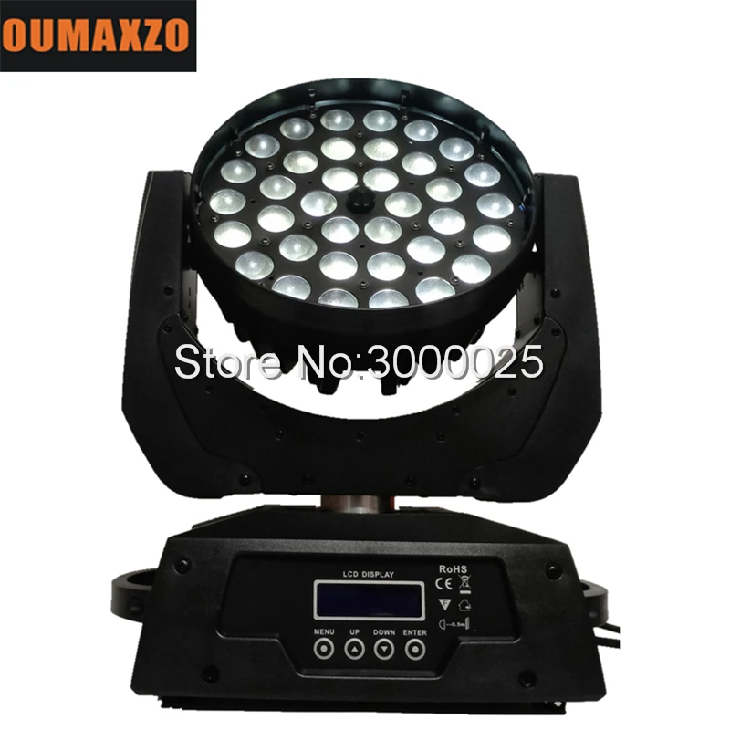 Светодиодный сценический светильник RGBAW 2 шт./лот зум 5 в 1 светодиодный с