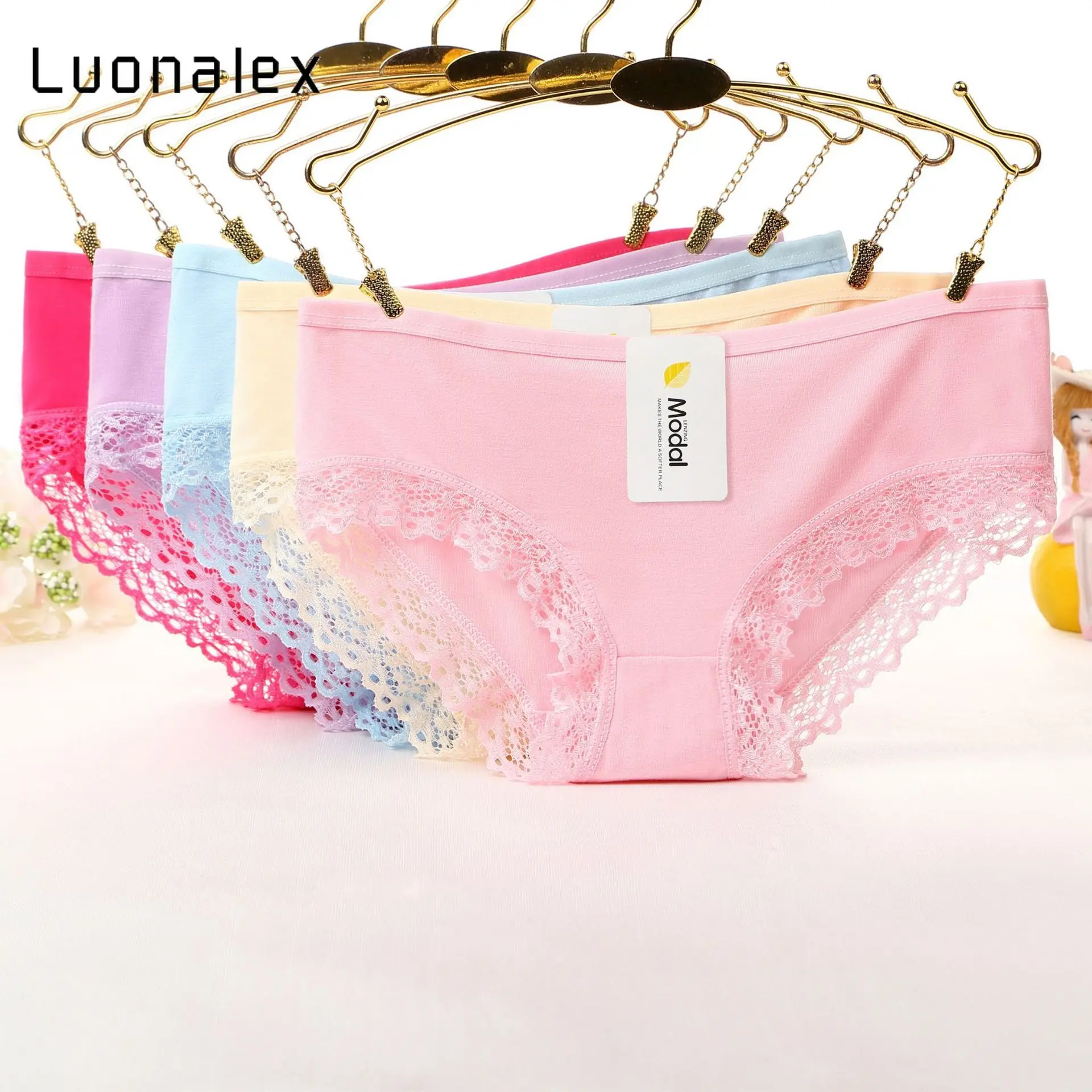 2019 популярные женские трусы хлопковые однотонные большого размера нижнее белье