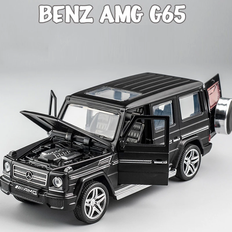 

1:32 Benz G65 Alloy Car Model Off Road Diecast Vehicle Children Boy Toy Car Diecasts & Toy Vehicles Pull back Toy Cars Kids Gift