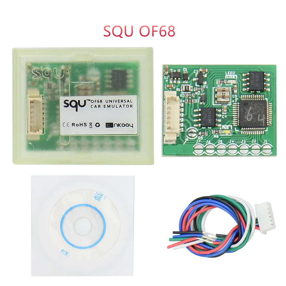 Новинка 2020 универсальный Эмулятор IMMO эмулятор OBD2 V96 (K LINE/CANBUS CARS) SQU OF68 OF80