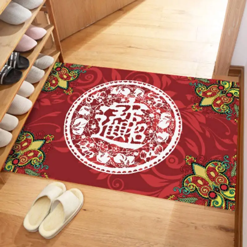 Коврики для дома Свадебные принадлежности комнаты свадебный рождественский