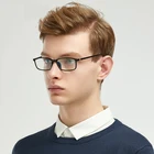 Женские Простые высококачественные квадратные очки Горячая Распродажа, монохромные прозрачные очки, мужские компьютерные очки с защитой от синего излучения