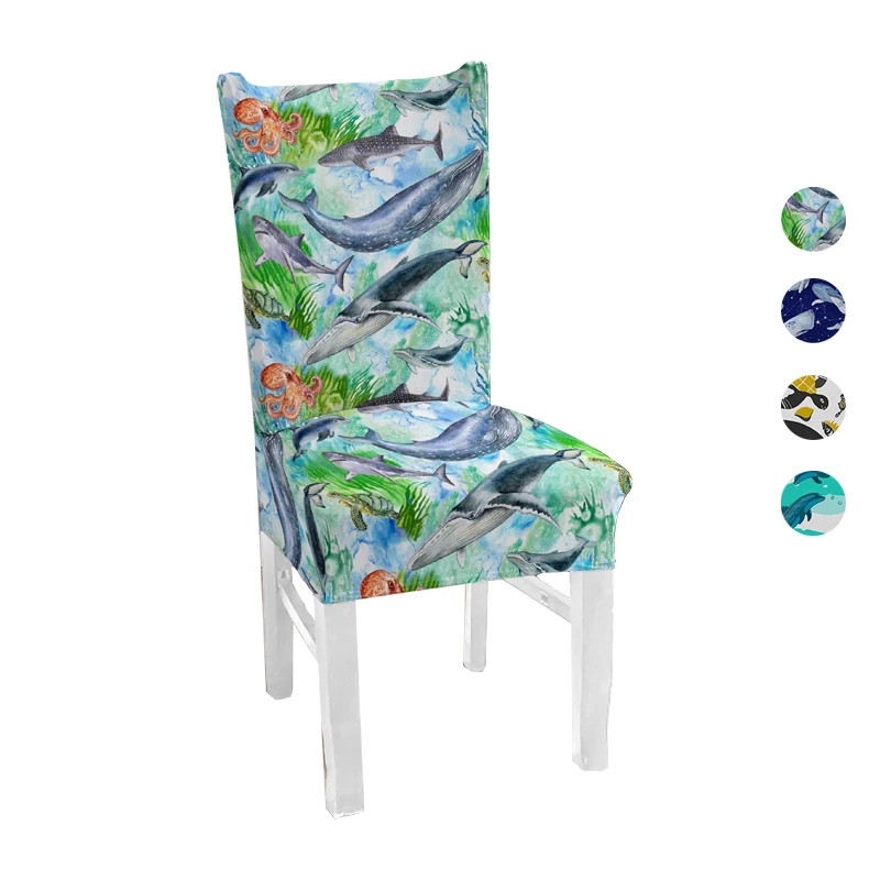 Подгоняемый чехол для кресла спандекс чехлы на стулья стола протектор Чехлы